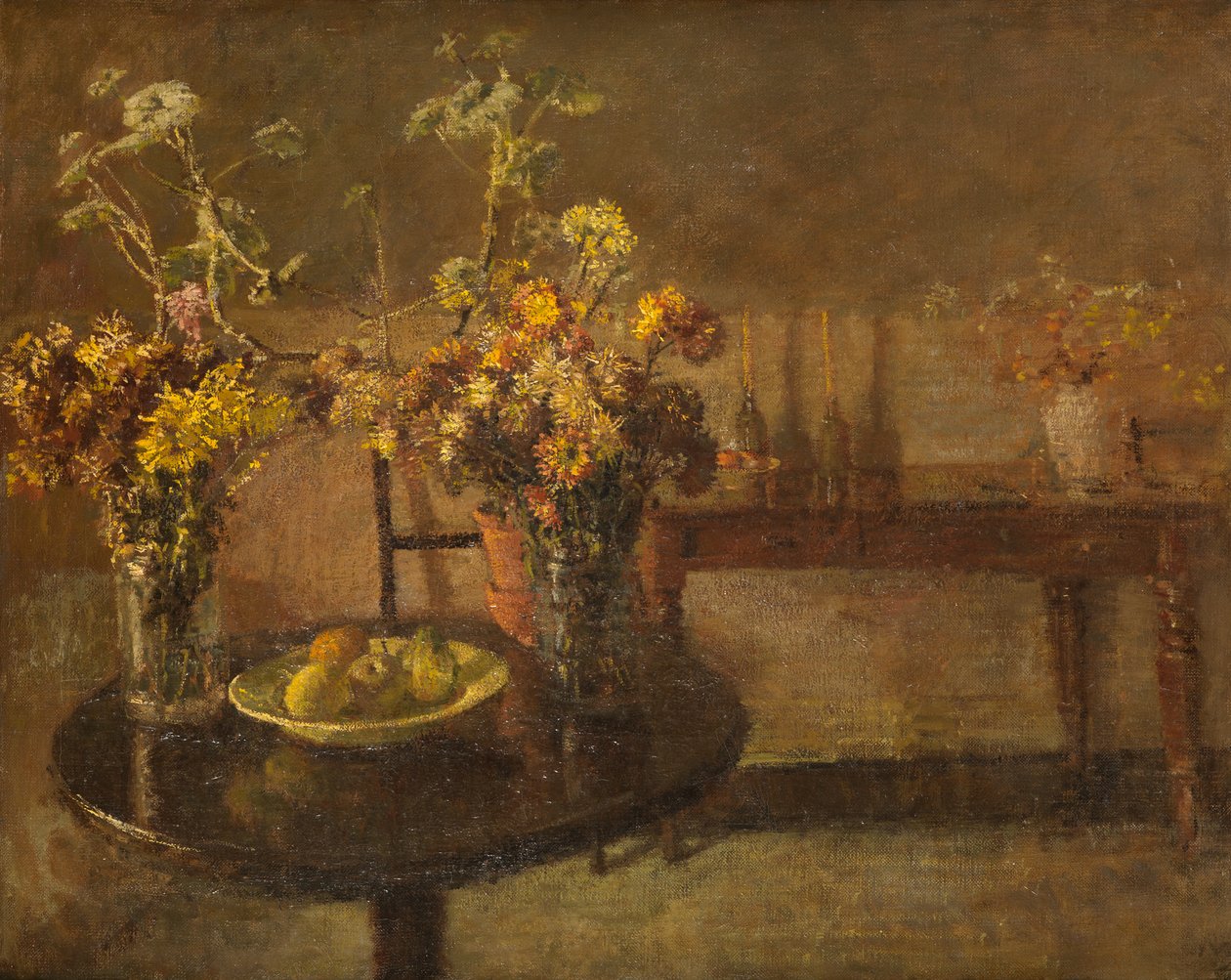 Golden Mood (öljy kankaalle) tekijältä Kenneth Newton