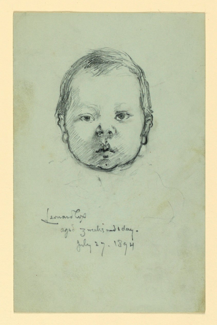 Leonard Coxin muotokuva tekijältä Kenyon Cox