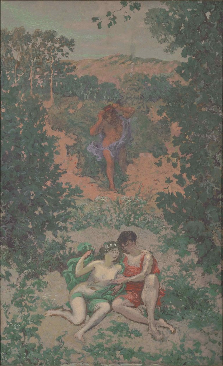 Polyphemus, Acis ja Galatea, 1867-1944. tekijältä Ker Xavier Roussel