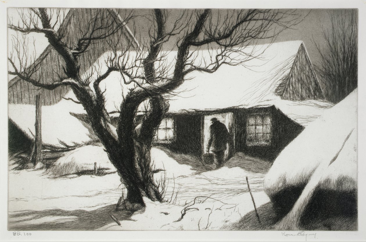 Cow Shed, Friendship, Maine tekijältä Kerr Eby