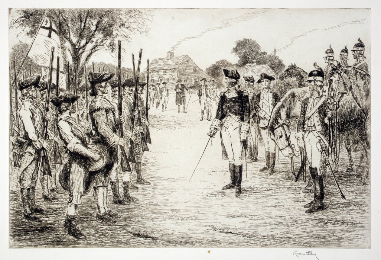 George Washington ja hänen joukkonsa tekijältä Kerr Eby