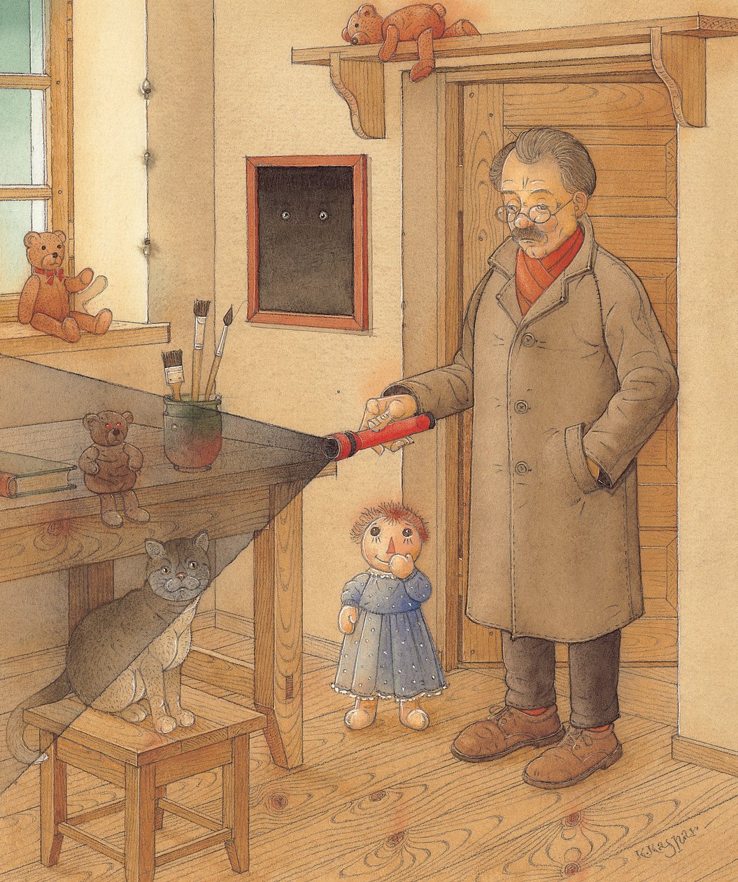 Lyhty, 2005 (wc paperilla) tekijältä Kestutis Kasparavicius