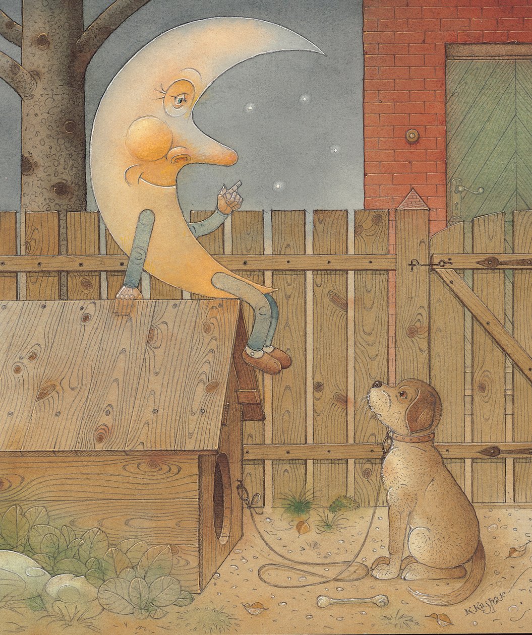 Kuu, 2005 (wc paperilla) tekijältä Kestutis Kasparavicius