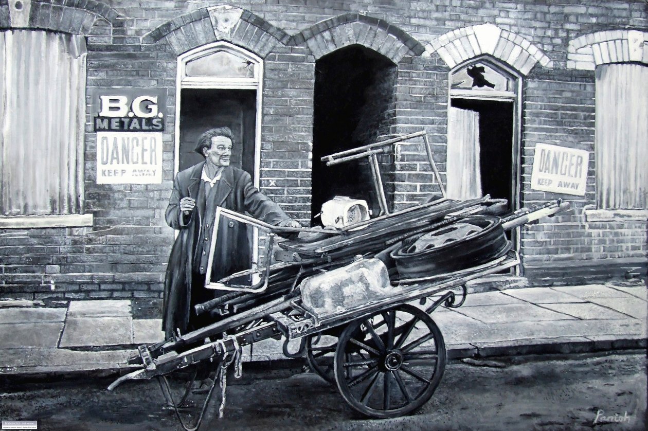 Any Old Iron, 2007 (öljy) tekijältä Kevin Guild of Railway Artist Parrish