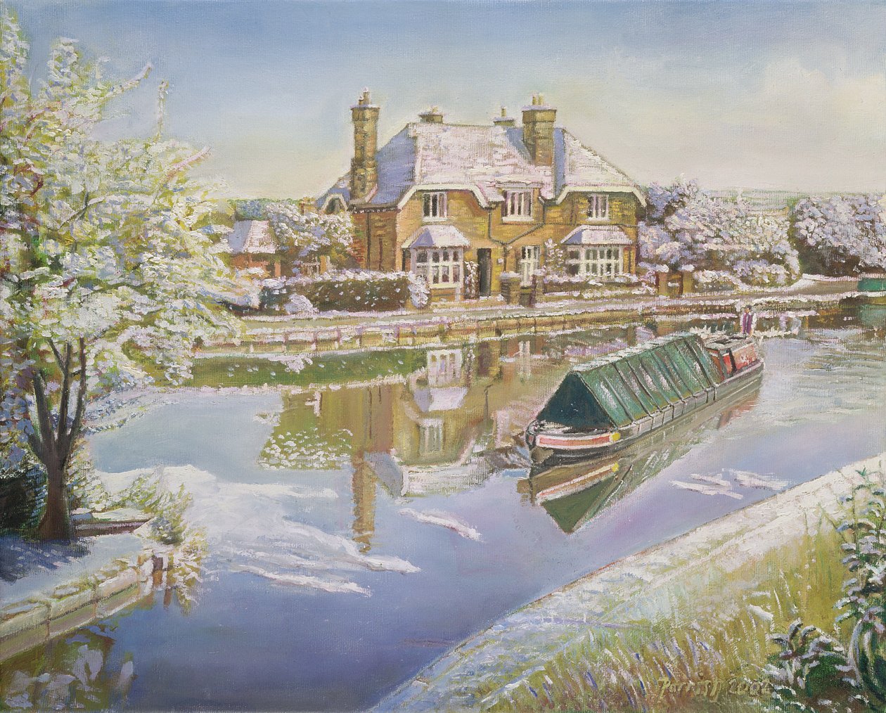Norton Junction, 2003 tekijältä Kevin Guild of Railway Artist Parrish