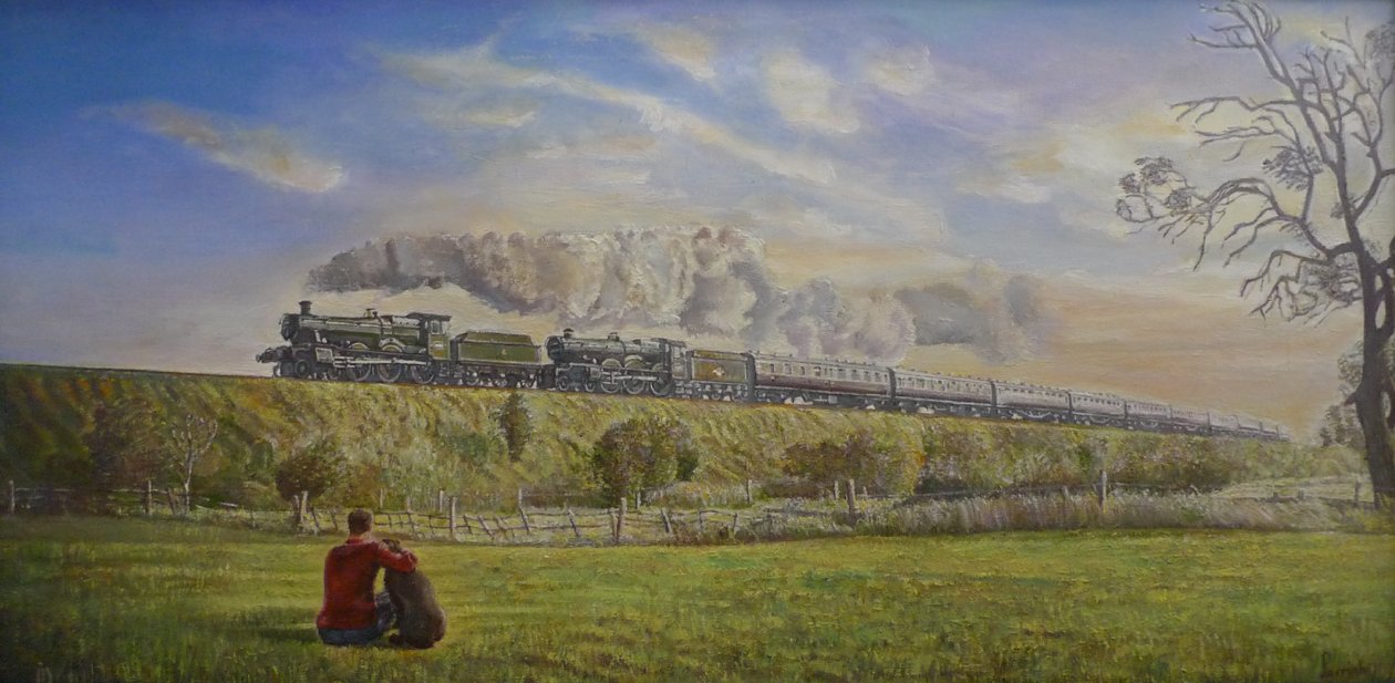 Great Western Glory, 2008 tekijältä Kevin Guild of Railway Artist Parrish