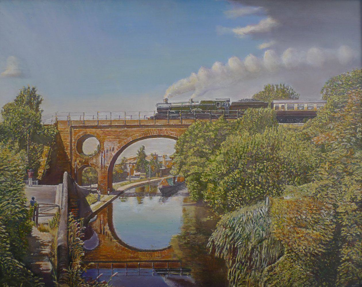 Junaristeys, 2008 tekijältä Kevin Guild of Railway Artist Parrish