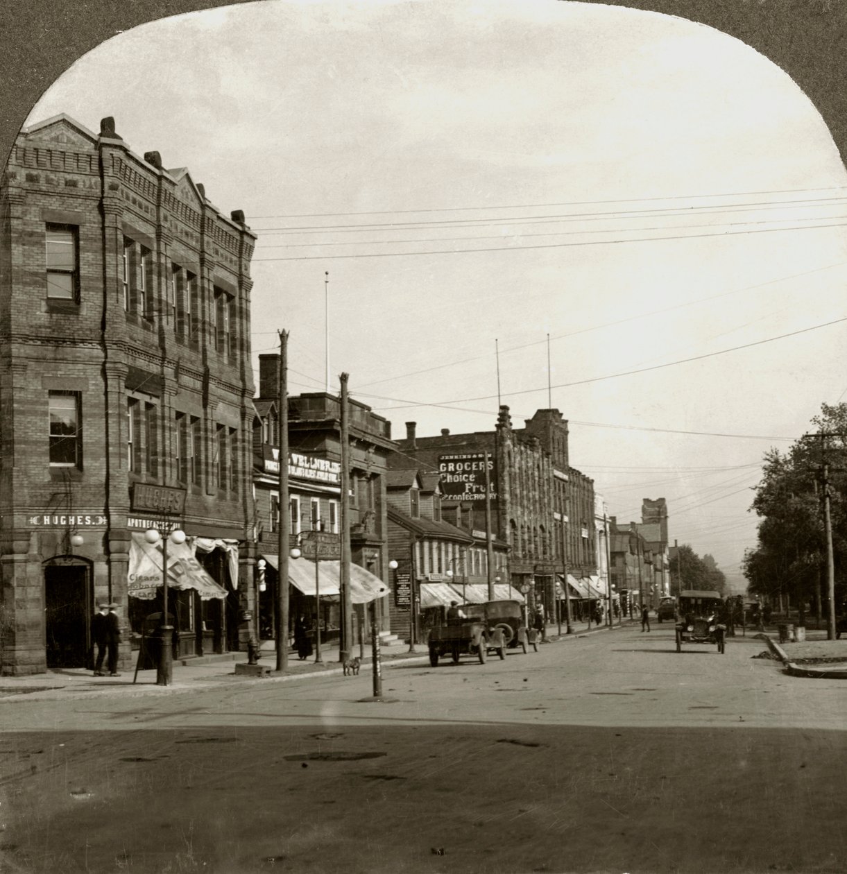Grafton Street, Charlottetown, Prince Edward Island, Kanada, 1900-luvun alku. tekijältä Keystone View Company