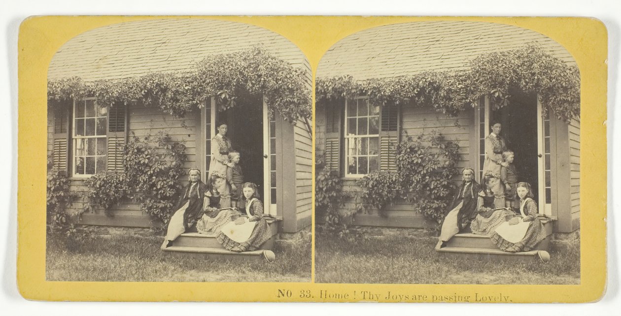 Koti! Sinun ilosi ovat ohimeneviä Lovely, 185575. Tekijät: Kilburn Brothers, BW Kilburn. tekijältä Kilburn Brothers, BW Kilburn