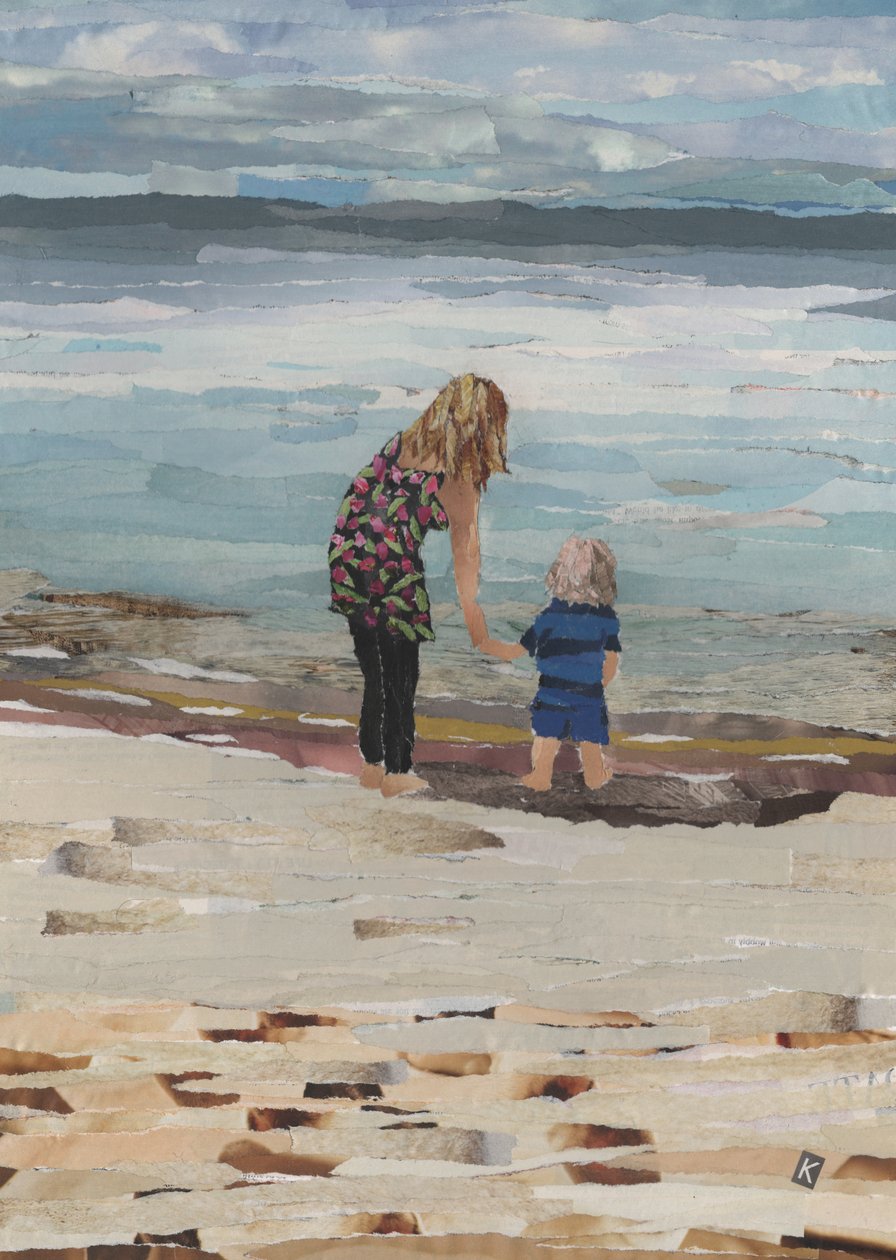 Vrouwenpolder Beach, Alankomaat tekijältä Kirstie Adamson