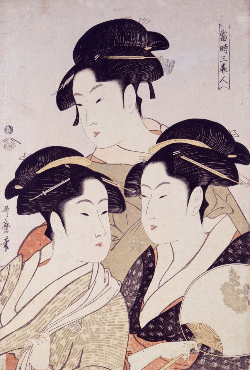 Suljettu kauneus tekijältä Kitagawa Utamaro