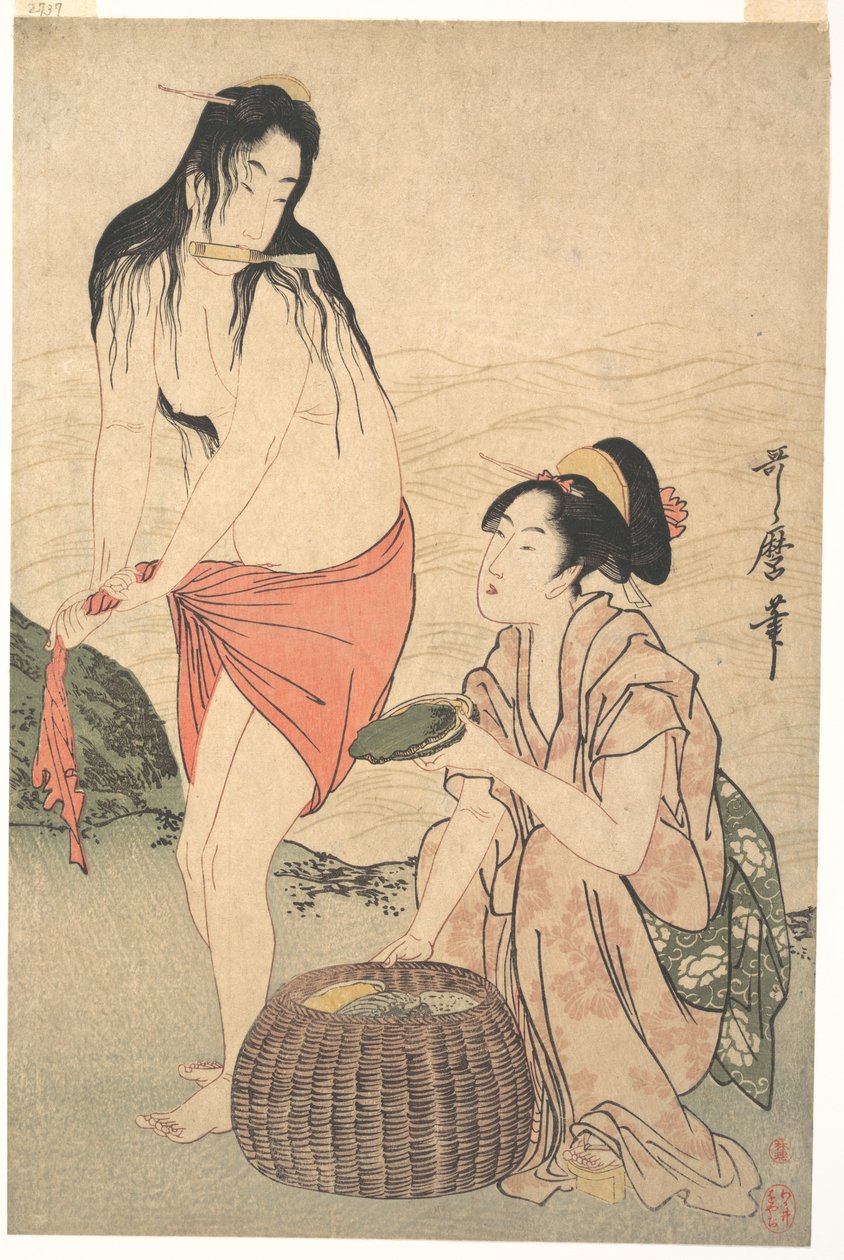 Abalone Divers tekijältä Kitagawa Utamaro