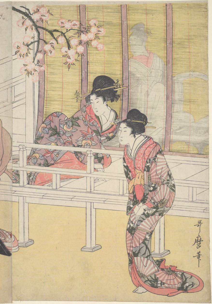 Prinsessa Aoi Cushing Upon 6 Prinsessa Joe tekijältä Kitagawa Utamaro