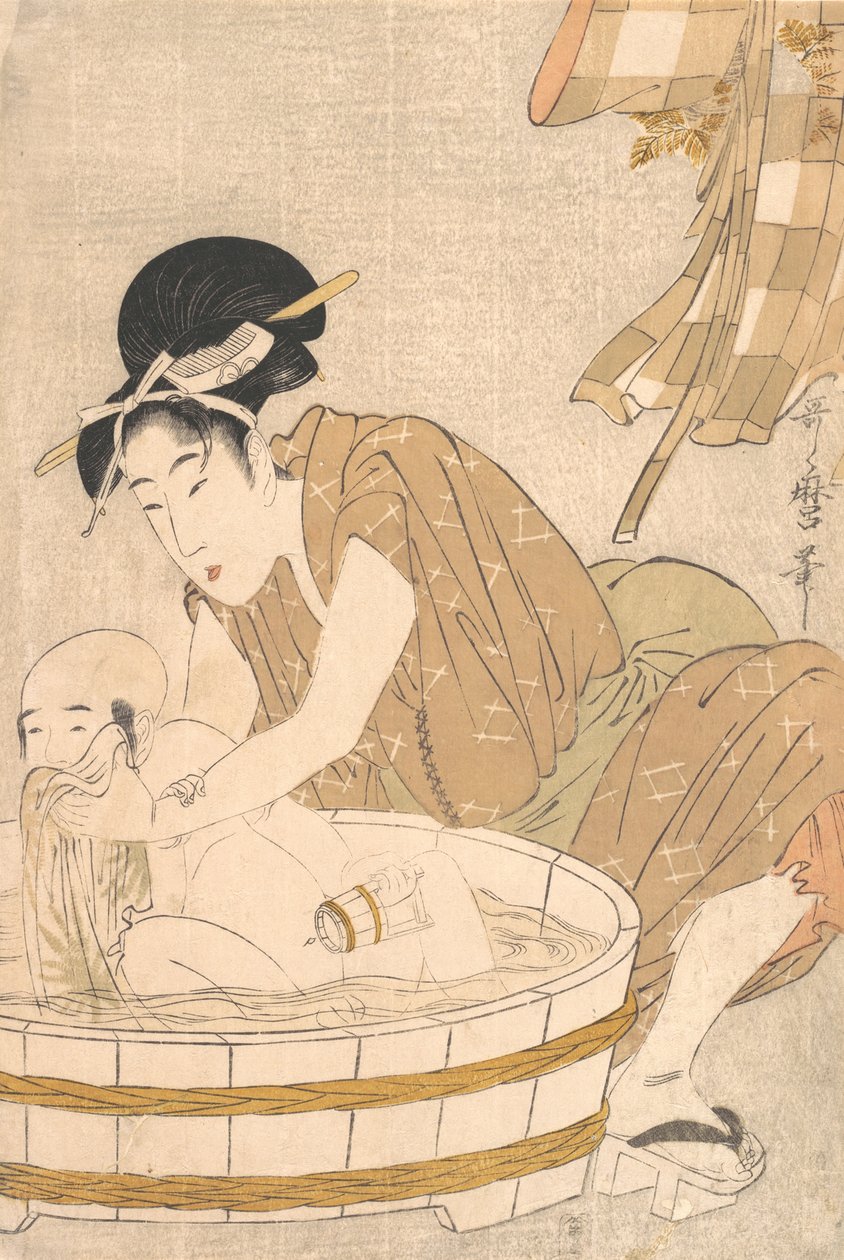 Missä kalamassa on vai? 1801. tekijältä Kitagawa Utamaro