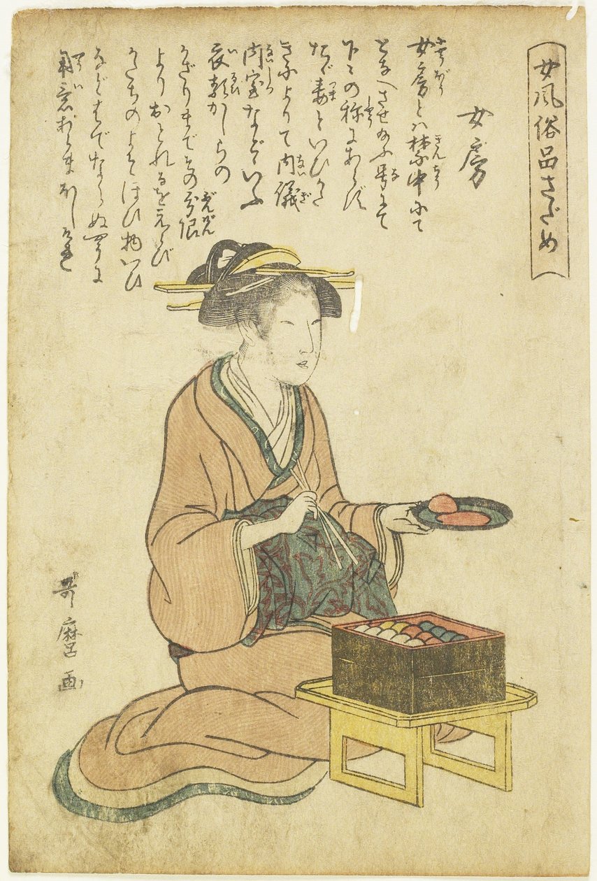 Kotivaimo tekijältä Kitagawa Utamaro