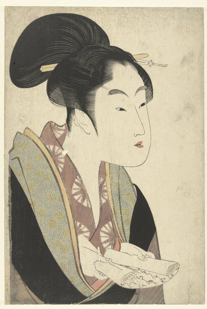 Rakkaus, joka kohtaa joka ilta Yogoto ni au koi Rakkausrunot (sarjan nimi) Kasen koi no bu (sarjan nimi) tekijältä Kitagawa Utamaro