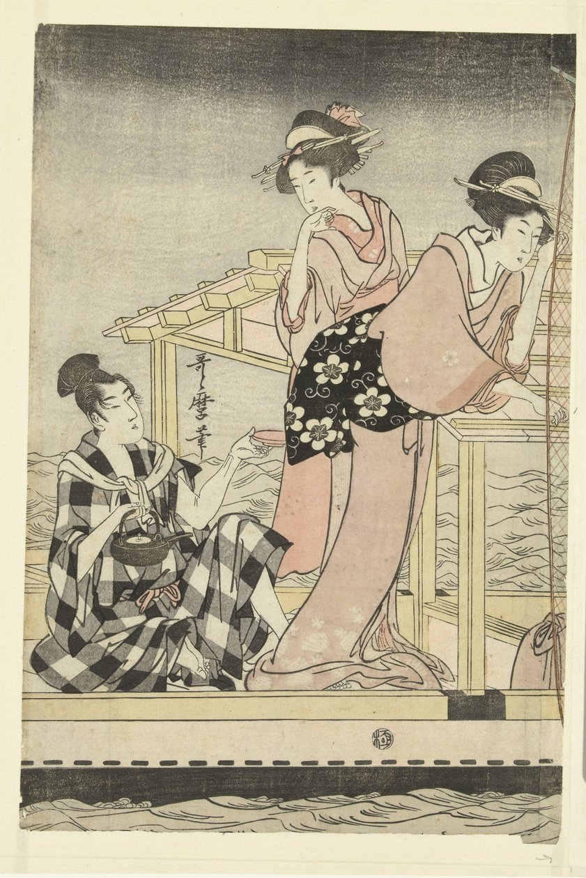 Yökalastus tekijältä Kitagawa Utamaro