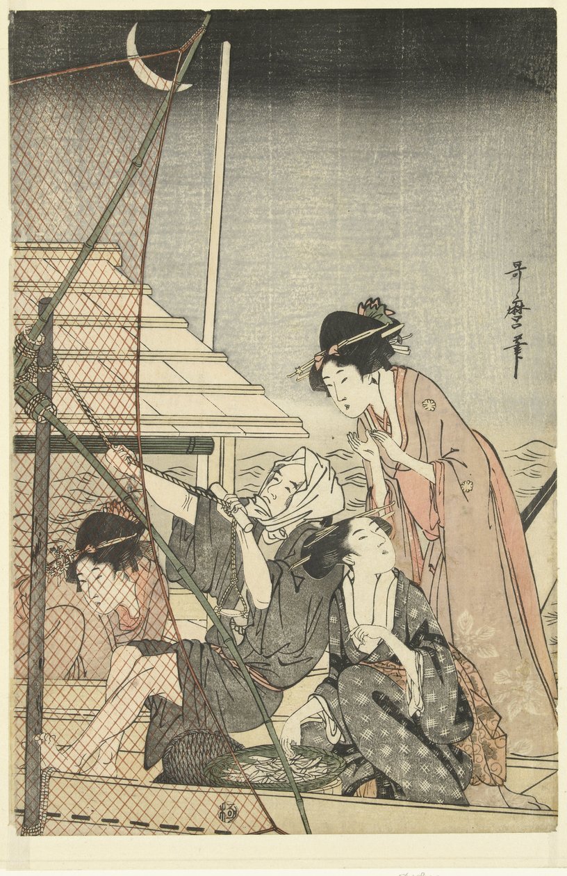 Yökalastus tekijältä Kitagawa Utamaro