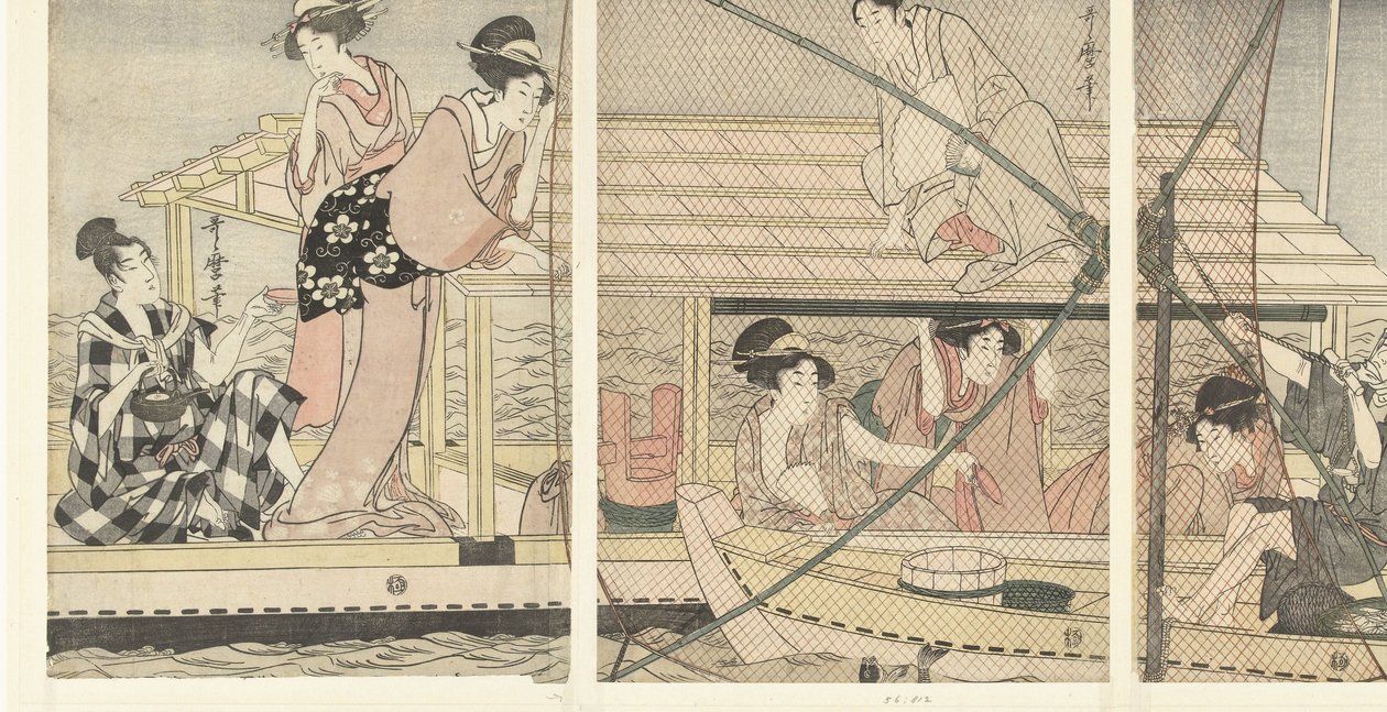 Yökalastus tekijältä Kitagawa Utamaro