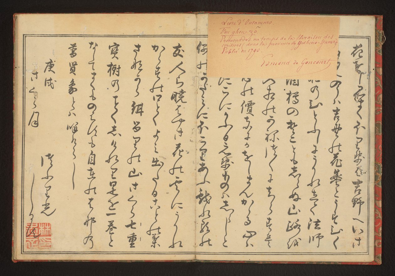 Esipuhe tekijältä Kitagawa Utamaro