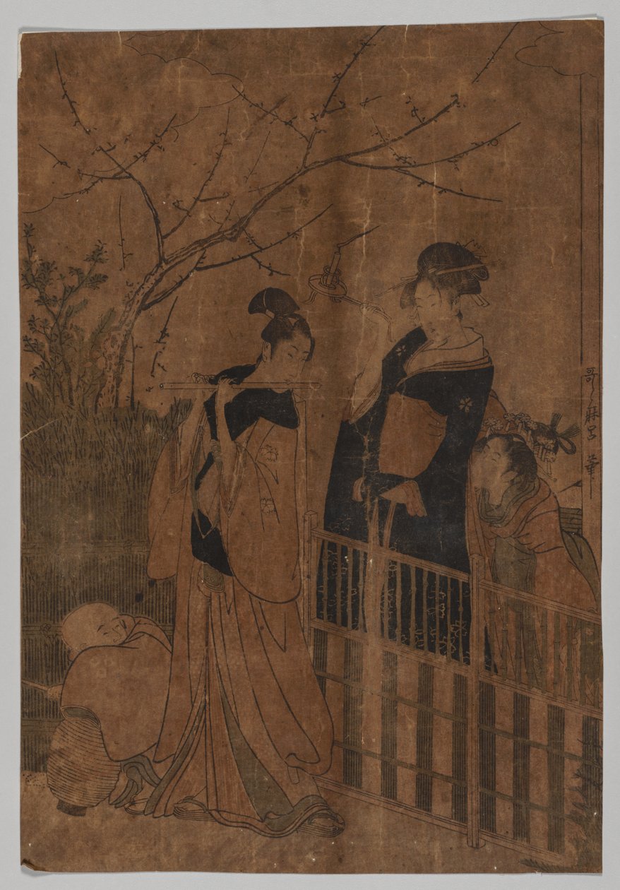 Serenadi tekijältä Kitagawa Utamaro