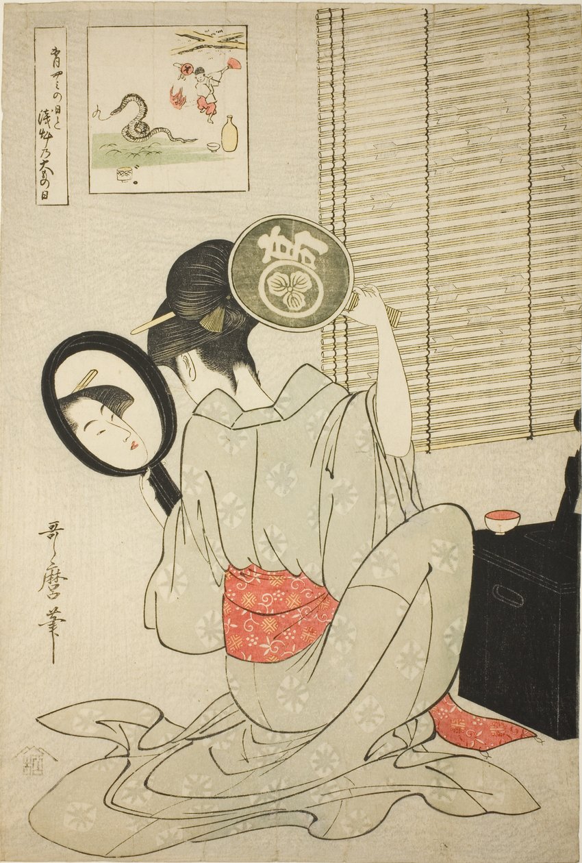 Ohisa Takashima tekijältä Kitagawa Utamaro