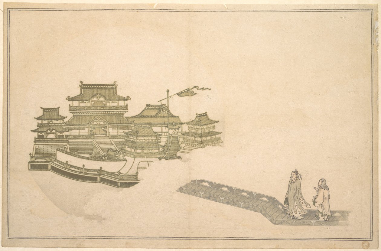 Kuun palatsi tekijältä Kitagawa Utamaro