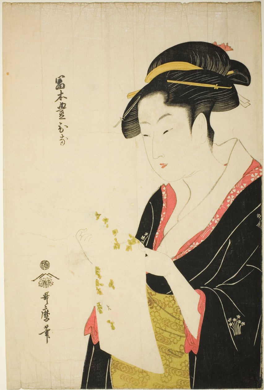 Tomimoto 14 päivää tekijältä Kitagawa Utamaro