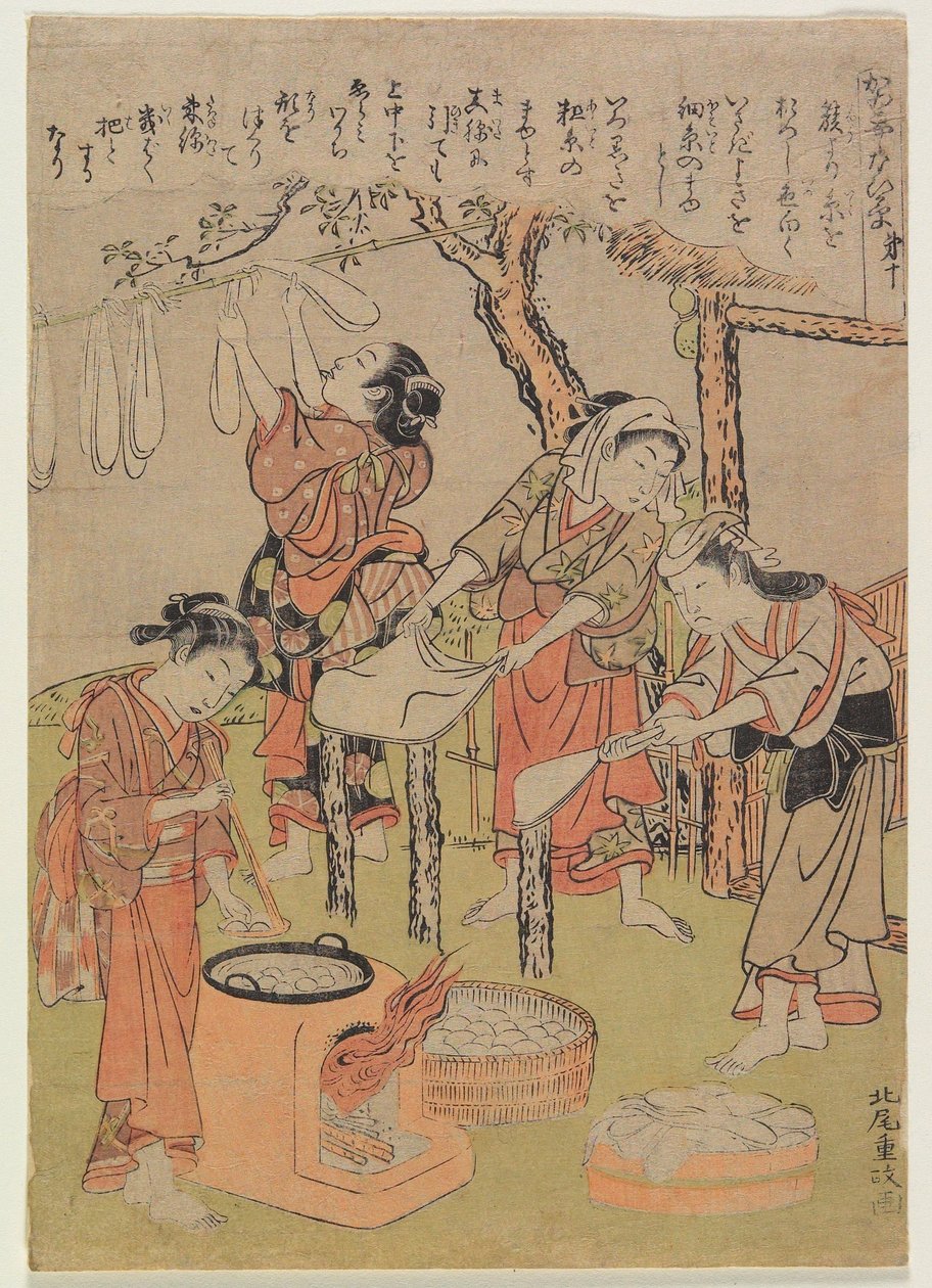 Nro 10 tekijältä Kitao Shigemasa