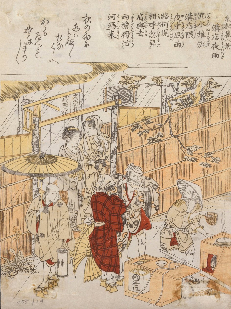 Untitled tekijältä Kitao Shigemasa