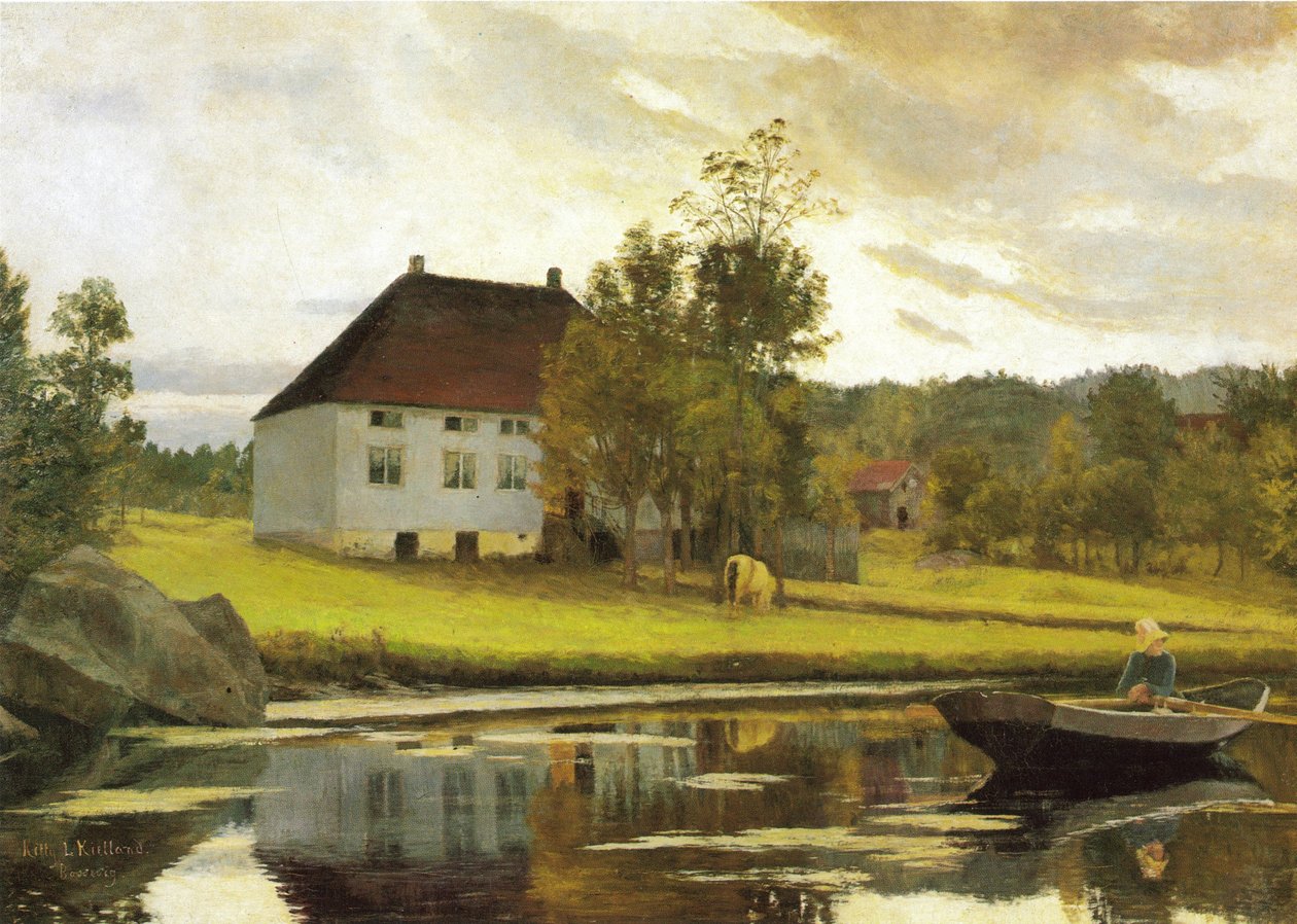 Jälkeen solnedgang tekijältä Kitty Lange Kielland
