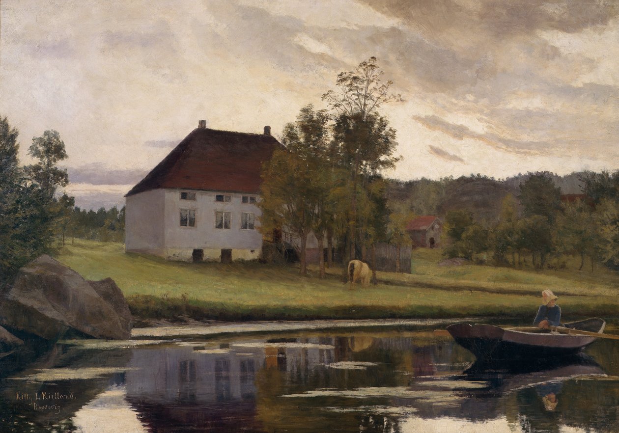 Bossevig, auringonlaskun jälkeen tekijältä Kitty Lange Kielland