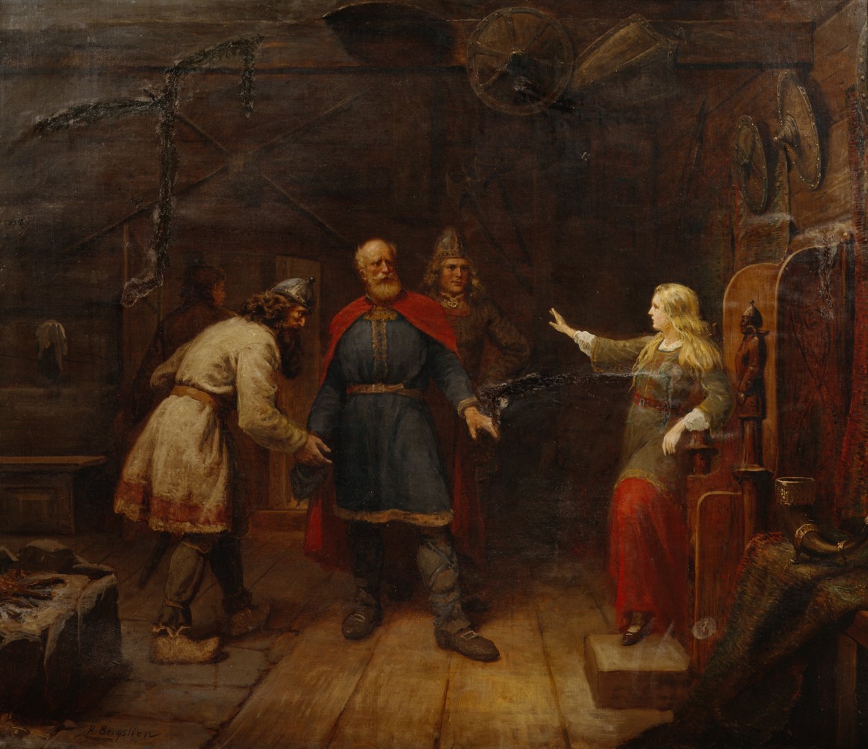 Harald kosi Gydaa tekijältä Knud Bergslien