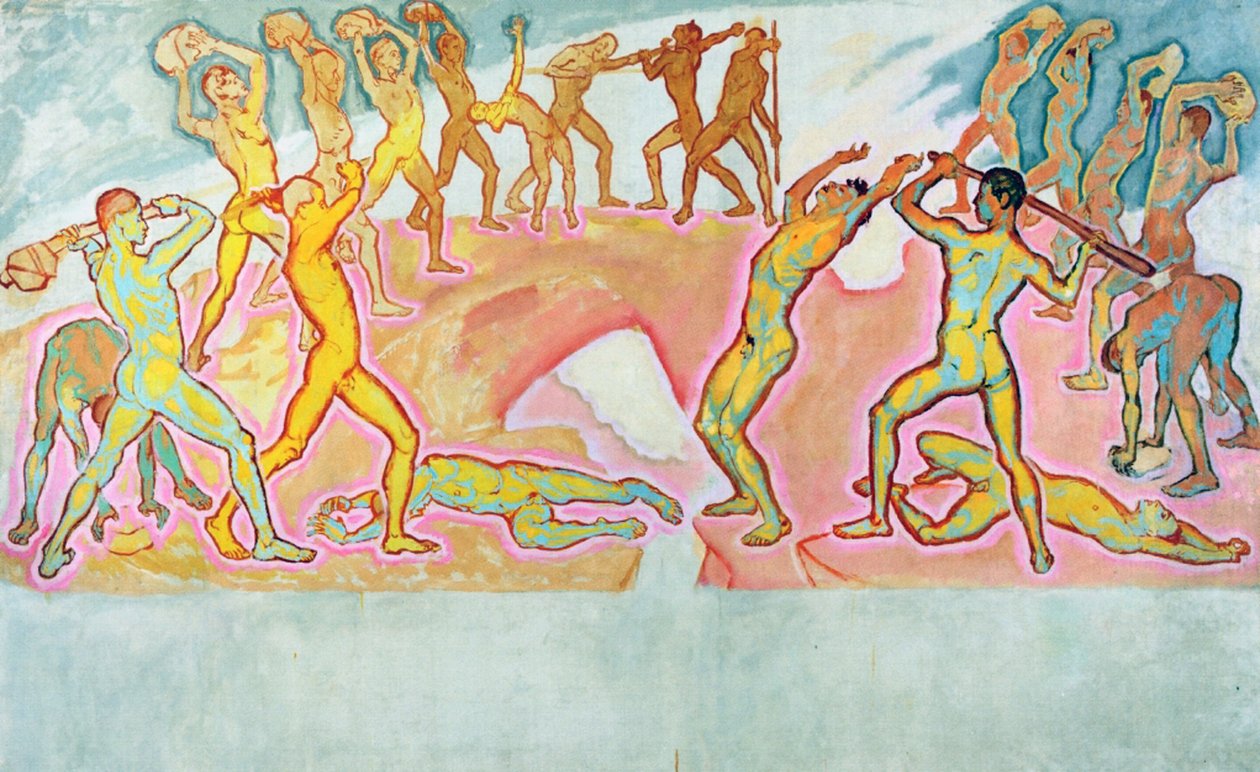 Titaanien taistelu, 1913-1915 tekijältä Koloman Moser