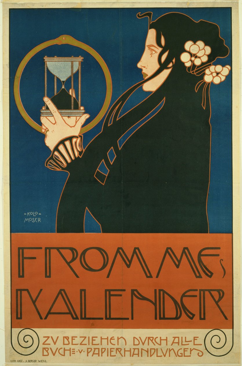 Frommes Kalender, 1903 tekijältä Koloman Moser