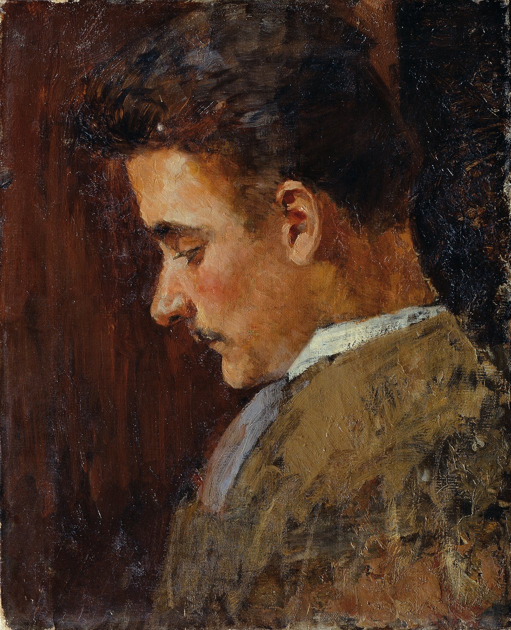 Nuorten muotokuva Rudolf Steindlistä, taiteilijan lankosta tekijältä Koloman Moser