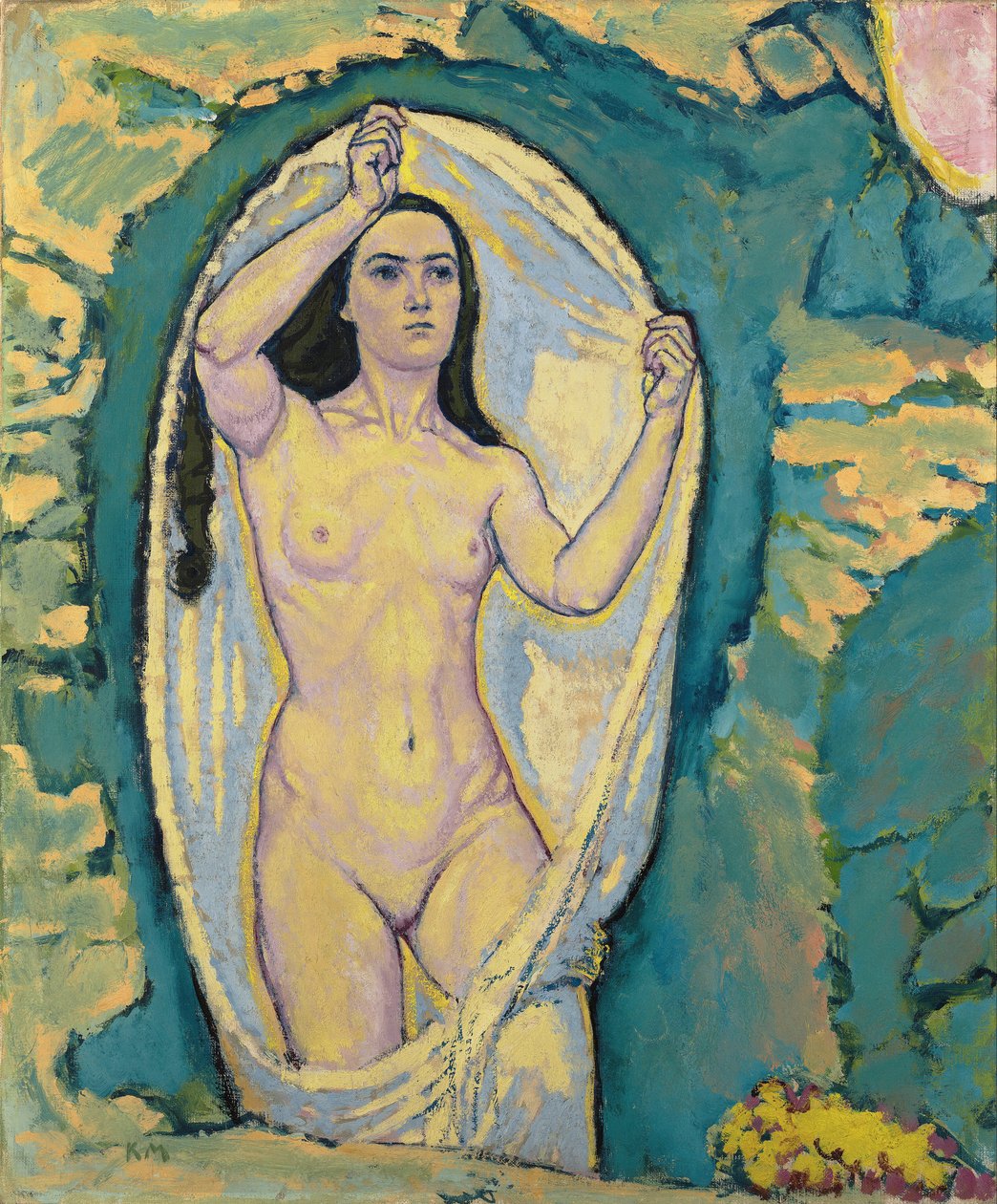 Venus luolassa - Moser, Koloman (1868-1918) - n. 1914 - Öljy kankaalle - 75,5x62,7 - Leopold-museo, Wien tekijältä Koloman Moser