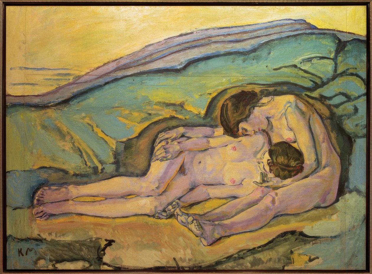 Zwei Mädchen tekijältä Koloman Moser