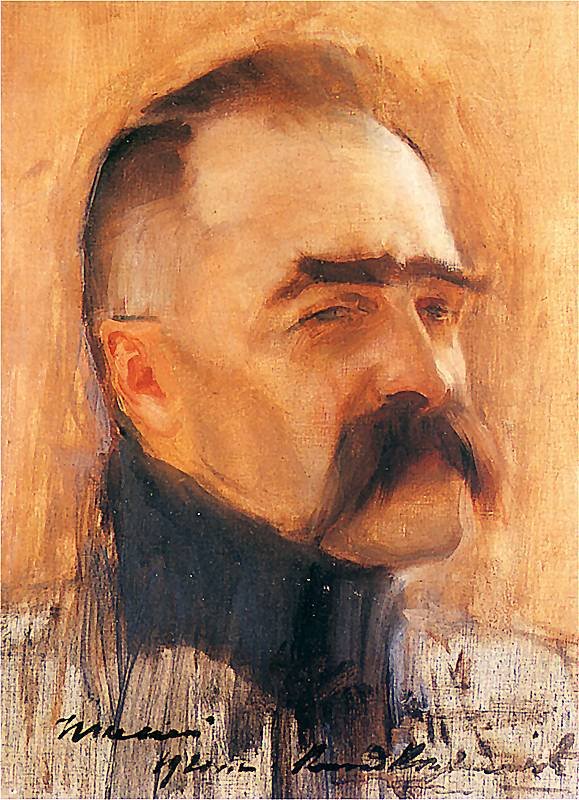  Jozef Pisudskin muotokuvaJozef Pisudskin muotokuvaJozef Pisudskin muotokuva tekijältä Konrad Krzyzanowski