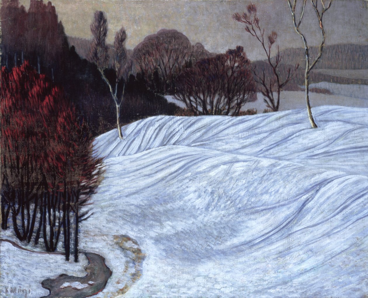 Norjan maisema, 1908-10 tekijältä Konrad Magi