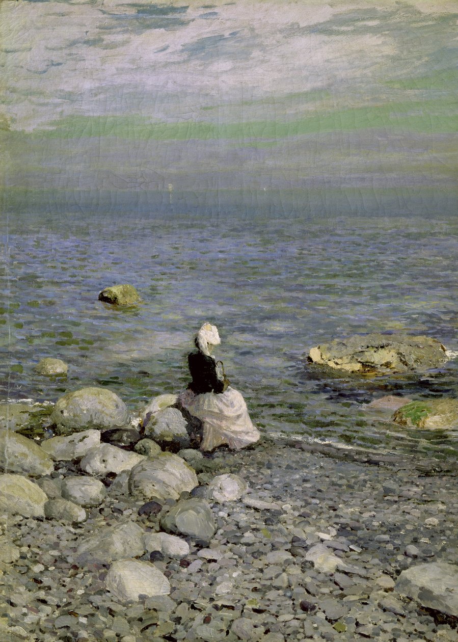 Mustanmeren rannalla, 1890-luku tekijältä Konstantin Alekseevich Korovin