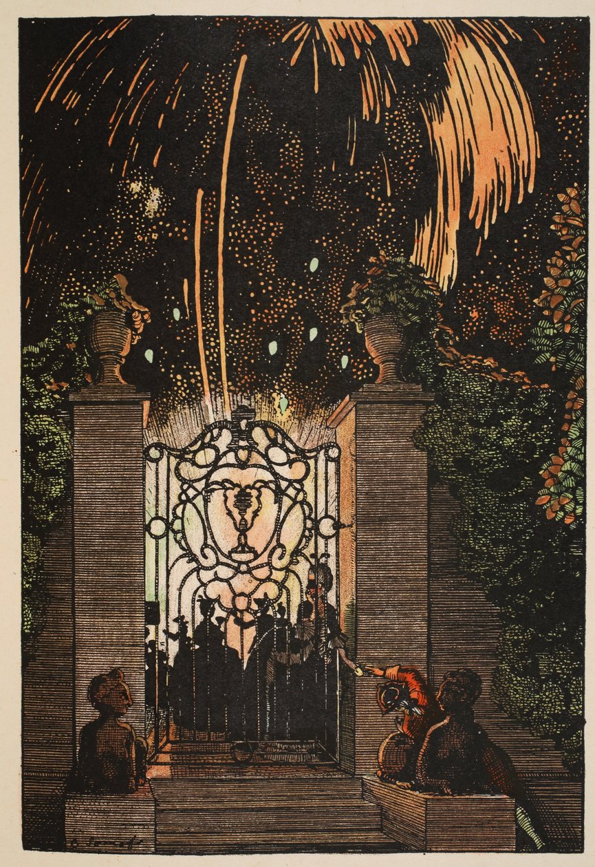 Ilotulitus, 1918 tekijältä Konstantin Andreevic Somov