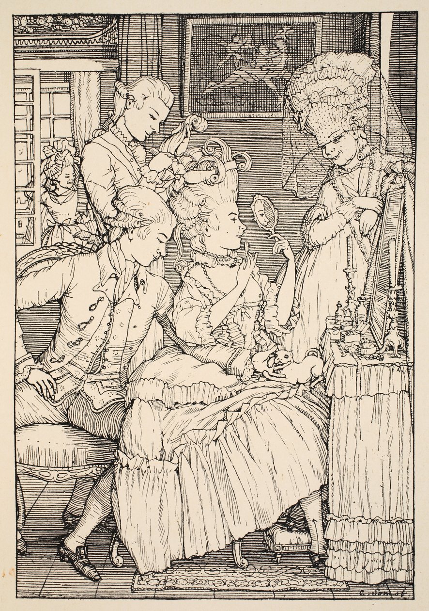 WC, 1918 tekijältä Konstantin Andreevic Somov