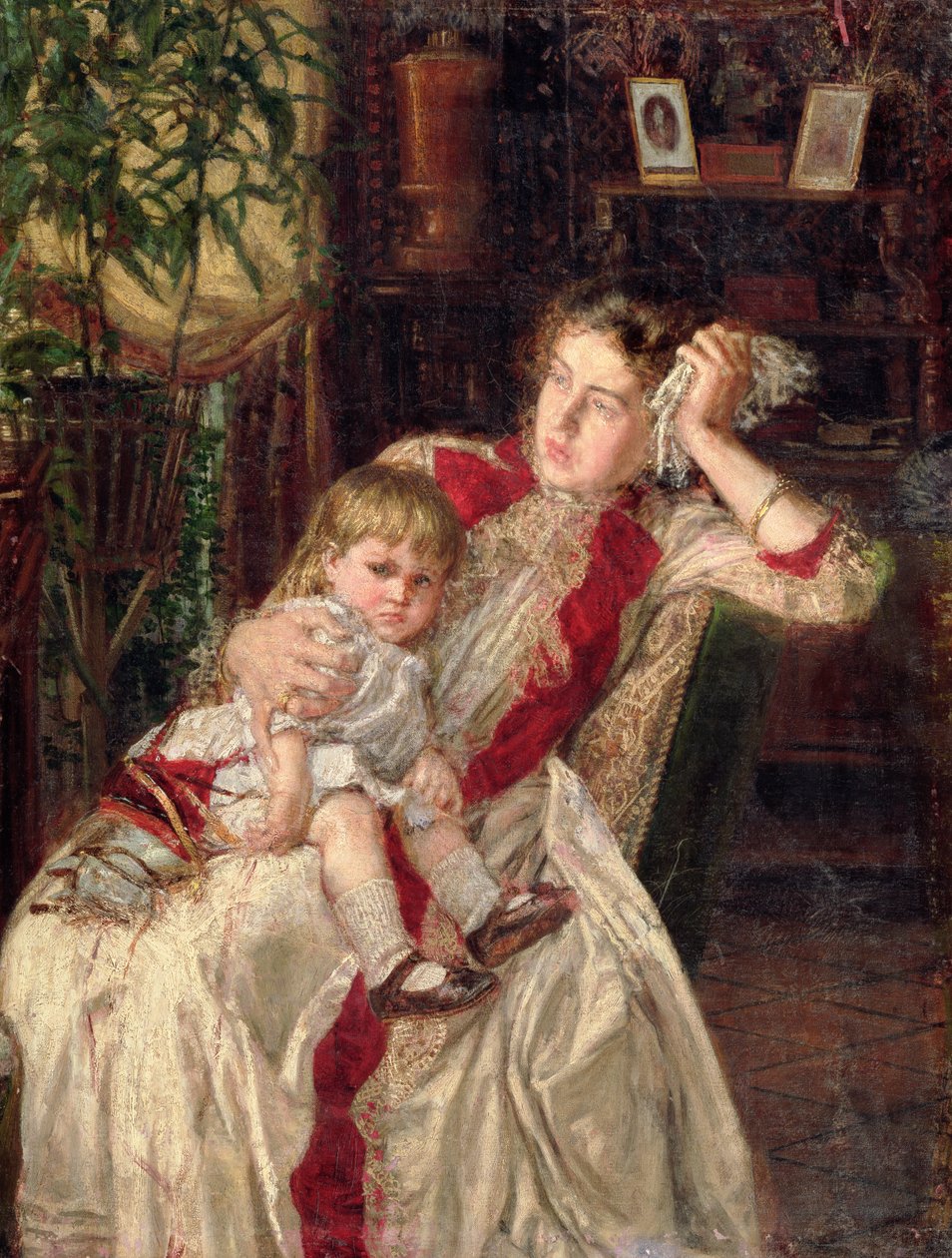 Perhekiista, 1890 tekijältä Konstantin Apollonovich Savitsky