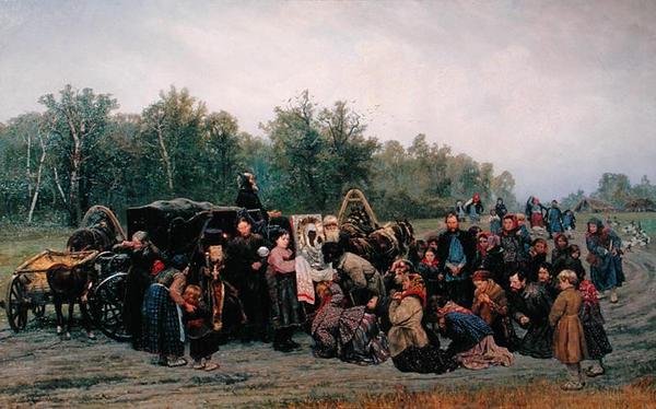 Ikonin tervetuloa, 1878 tekijältä Konstantin Apollonovich Savitsky