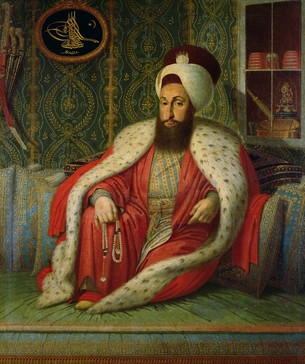 Sulttaani Selim III, n. 1803-04 tekijältä Konstantin Kapidagli