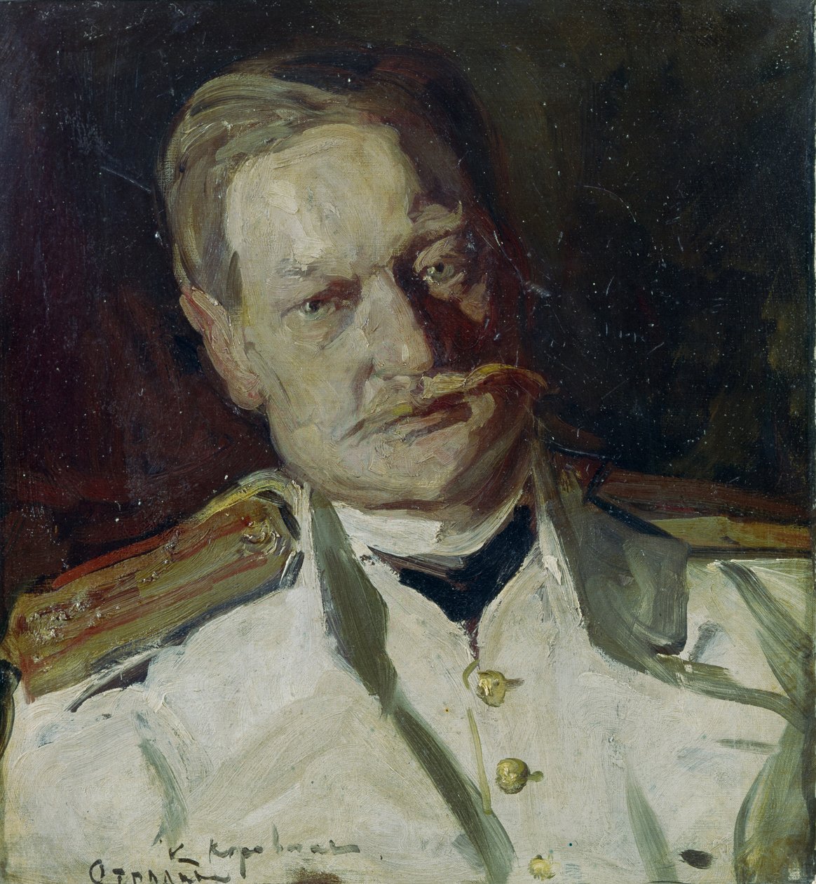 Vladimir Arkadievich Telyakovskyn muotokuva 1860-1924, 1901 tekijältä Konstantin Alekseevich Korovin
