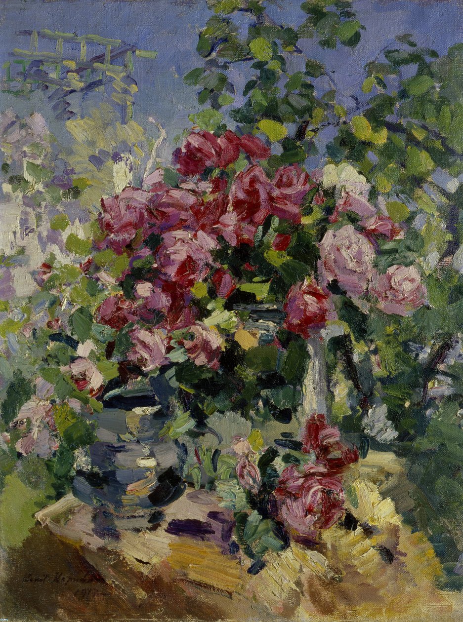 Ruusut, 1917 tekijältä Konstantin Alekseevich Korovin