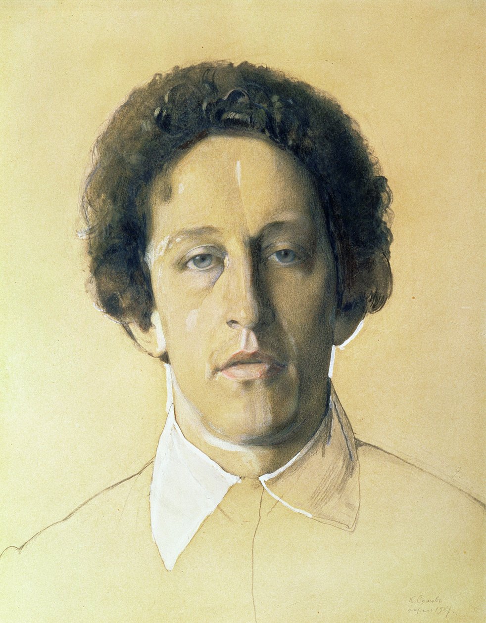 Aleksanteri Aleksandrovitš Blokin (1880-1921) muotokuva tekijältä Konstantin Andreevic Somov