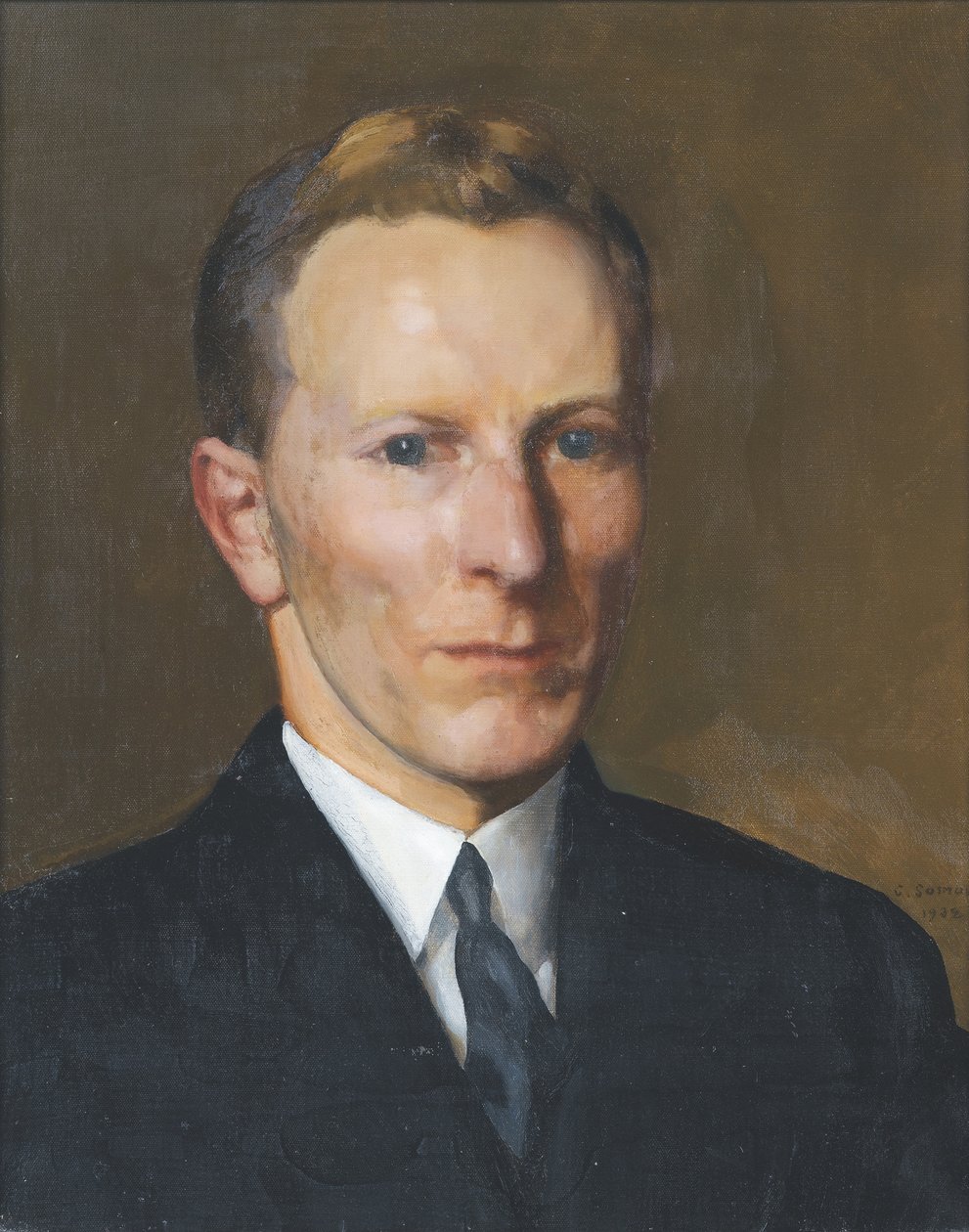 Boris Emmanuilovich Nolden muotokuva tekijältä Konstantin Andreevic Somov